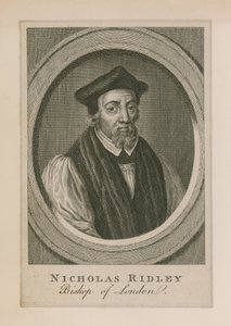 Portrait of Nicholas Ridley by English School