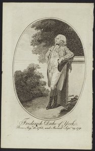 Portrait of Prince Frederick, Duke of York and Albany by English School