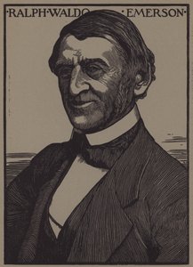 Portrait of Ralph Waldo Emerson by English School