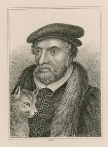 Portrait of Sir Richard Whittington and Cat, Otherwise Dick Whittington, Lord Mayor of London by English School