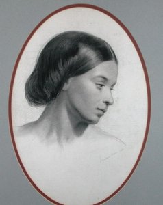 Portrait of a Girl by English School