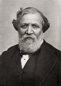 Portrait of the English Poet Robert Browning (1812-89)