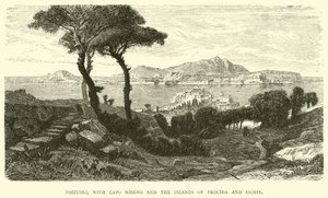 Pozzuoli, with Capo Miseno and the Islands of Procida and Ischia by English School