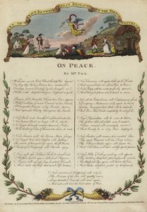 Preliminaries of Peace Between Great Britain and the French Republic by English School