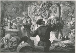 Preparing for the Pantomime by English School