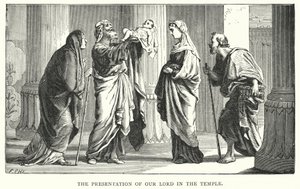 Presentation of Jesus Christ in the Temple by English School