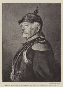 Prince Bismarck, who attains his Eightieth Birthday on 1 April by English School