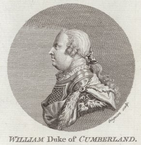 Prince William, Duke of Cumberland by English School