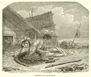 Process of Tattooing by English School