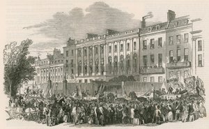 Procession of the London Temperance League in Lincoln