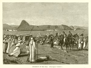 Procession of the Bull by English School