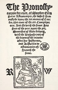 Prognostication for ever by Erra Pater by English School