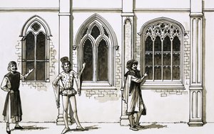 Progression of Gothic architecture by English School
