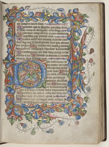 Psalter with Sarum Use Calendar, c.1425-75 by English School