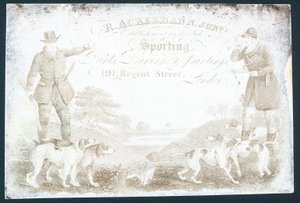 R Ackermann, Juniors Establishment for the Sale of Sporting Prints by English School