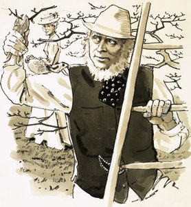 R D Blackmore, the author of Lorna Doone by English School