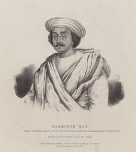 Ram Mohan Roy, Indian Philosopher, Reformer and Founder of the Brahmo Sabha Movement by English School