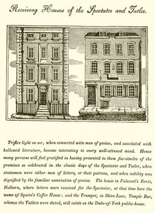 Receiving Houses of the Spectator and Tatler by English School