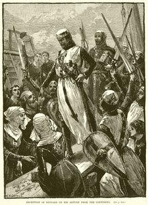 Reception of Richard on His Return from the Continent by English School