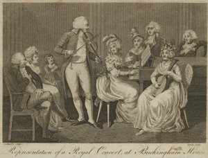 Representation of a Royal Concert by English School