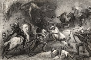 Repulse of a Sortie from Delhi, from 