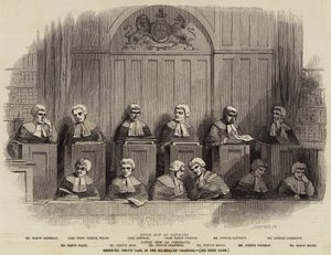Reserved Crown Case, in the Exchequer Chamber by English School
