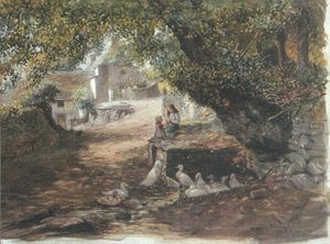 Resting in the Shade, c.1880 by English School