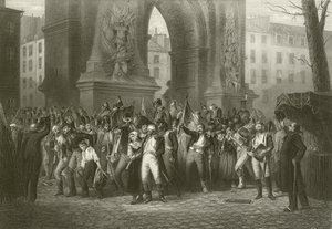 Return of the French Army from Moscow by English School