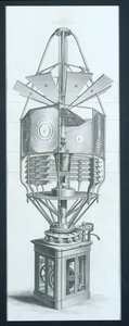 Revolving Dioptric Apparatus for a Lighthouse, from Cyclopaedia of Useful Arts & Manufactures edited by Charles Tomlinson, c.1880s by English School