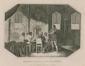 Richard Duke of Gloucester Accusing Jane Shore of Witchcraft by English School