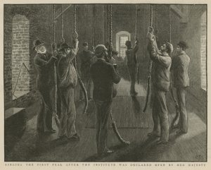 Ringing the First Peal After the Imperial Institute Was Declared Open by Her Majesty by English School