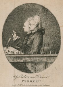Robert and Daniel Perreau by English School