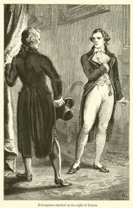 Robespierre Startled at the Sight of Denon by English School
