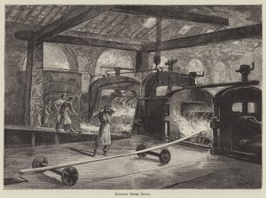 Rolling Steel Rails by English School
