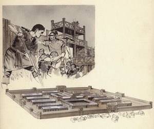 Roman Camp by English School