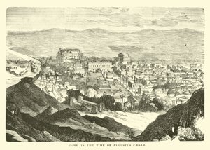 Rome in the Time of Augustus Caesar by English School