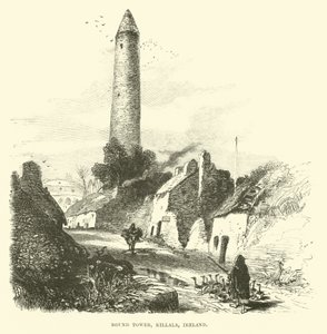 Round Tower, Killala, Ireland by English School