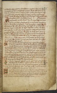 Initial and Marginal Drawings, Computus, Helperic of Auxerre by English School