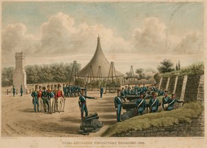 Royal Artillery Repository Exercises, 1844 by English School