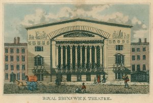 Royal Brunswick Theatre, London by English School