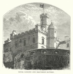 Royal Lodging and Half-Moon Battery by English School
