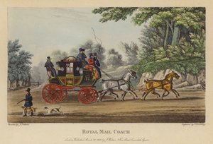 Royal Mail Coach by English School