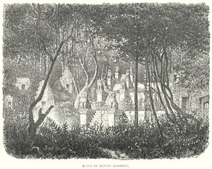 Ruins of Mount Bakheng by English School
