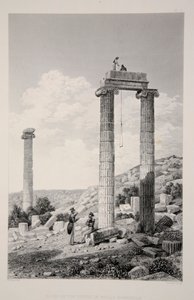 Ruins of the Temple of Apollo Branchidae by English School