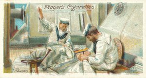 Sail makers by English School