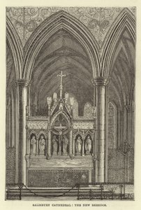 Salisbury Cathedral, The New Reredos by English School