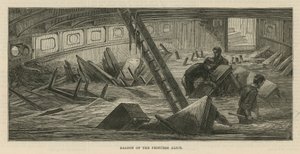 Saloon of the SS Princess Alice by English School