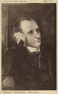 Samuel Crompton (1753-1827), English Inventor of the Spinning Mule