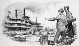 Samuel Langhorne Clemens, Mark Twain by English School
