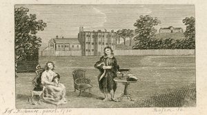Samuel Richardson and Miss Highmore by English School